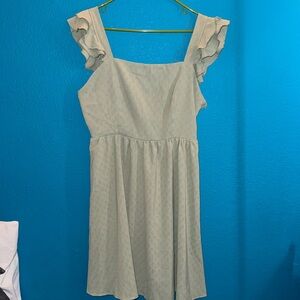 SHEIN light green dress size large